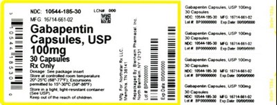 Bottle Label (10544 185 30   16714 661 02)